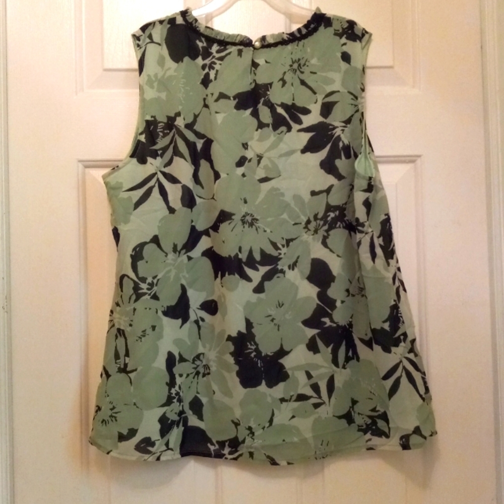 FLORAL BLOUSE - Picture 2 of 4